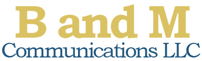 B and M Communications Logo